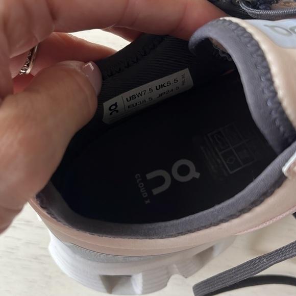 ON Cloud X 3 AD in Shell/Heather size 7.5 - Picture 7 of 12